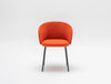 Mdd Grace Chair On Four Spoke Base With Castors 4