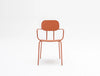 Mdd New School Chair With Five Star Base On Castors 5