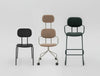 MDD New School Chair with Headrest on Five Star Base with Castors 4