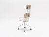 MDD New School Chair with Headrest on Five Star Base with Castors 7