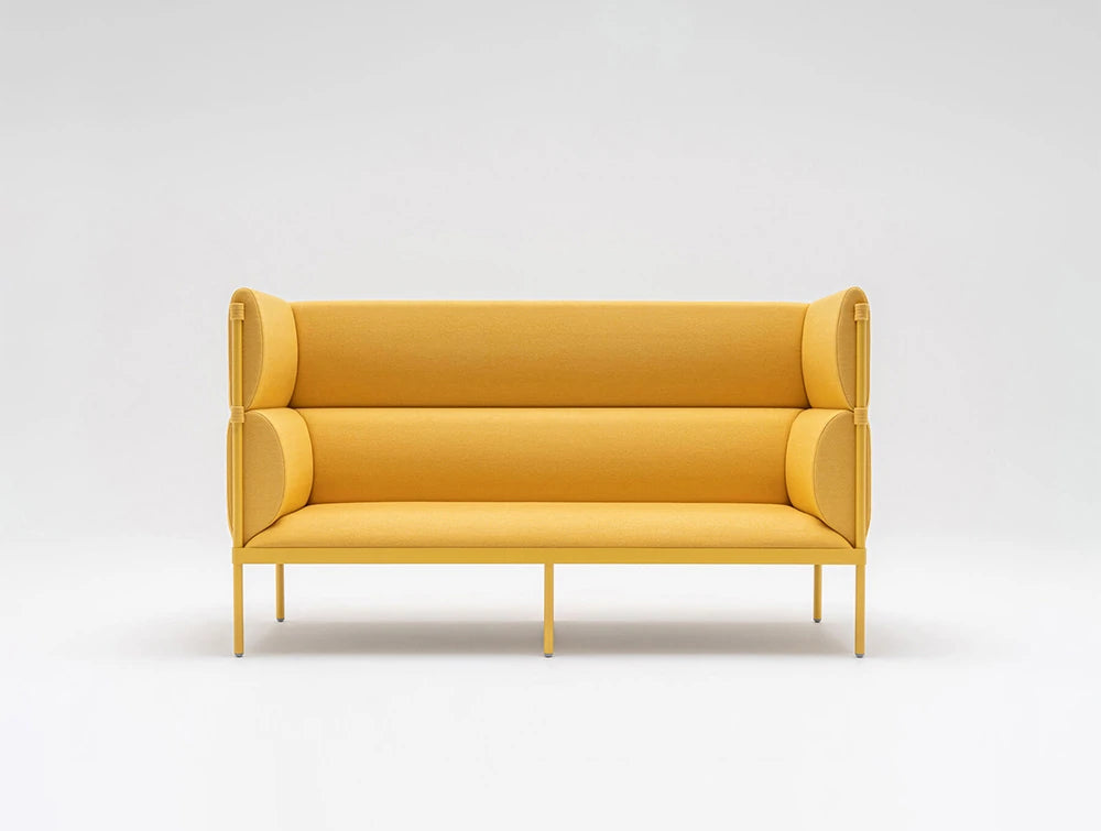 Mdd Stilt High Back Monochromatic 2 Seater Sofa 2