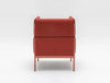 Mdd Stilt High Back Monochromatic Armchair 4
