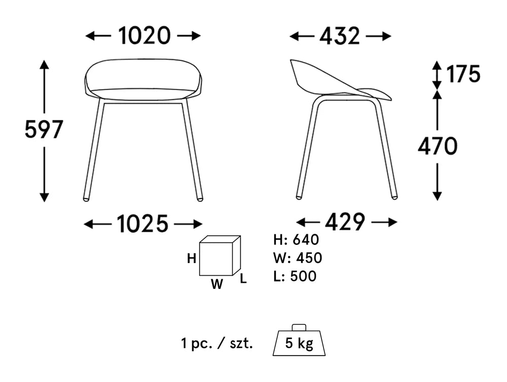 Mdd Team Polypropylene Low Stool 9 Dimensions