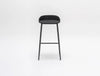 Mdd Team Upholstered High Stool With Footrest 2