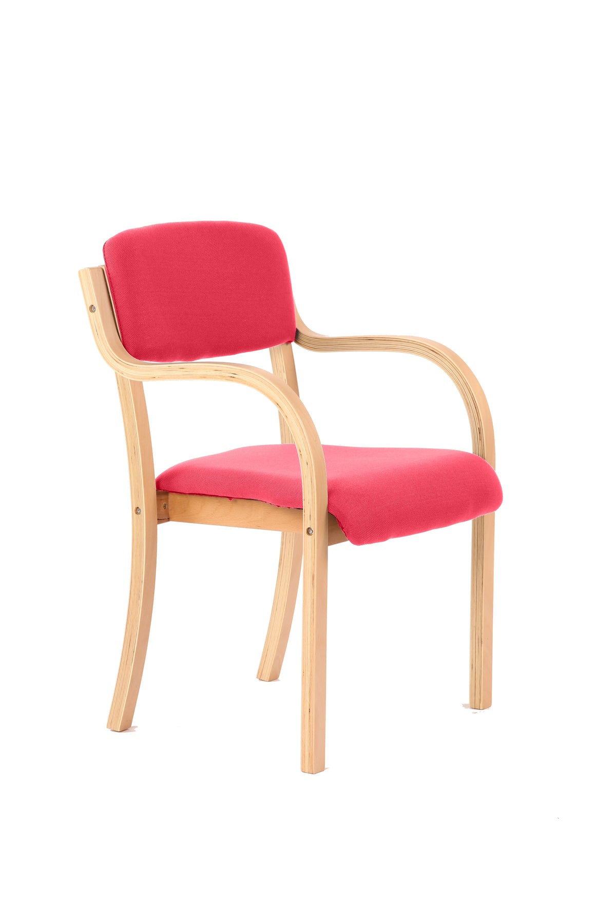 Madrid Wooden Frame Visitor Chair KCUP0385 1