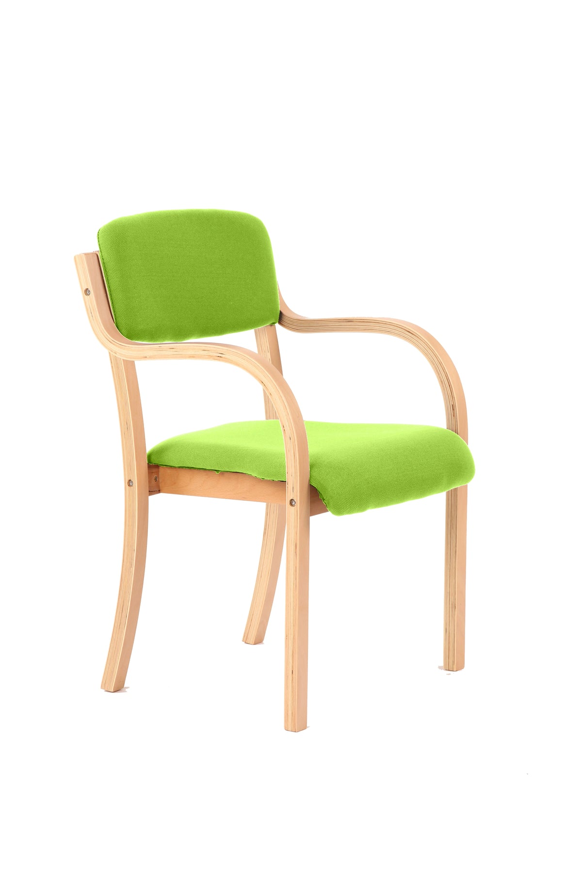 Madrid Wooden Frame Visitor Chair KCUP0386 2