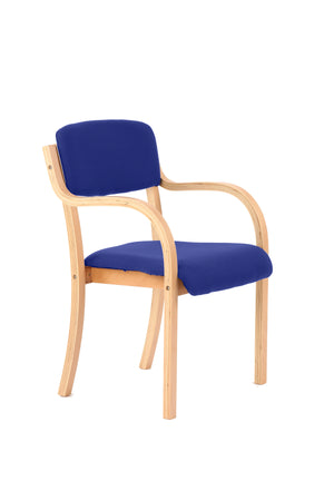 Madrid Wooden Frame Visitor Chair KCUP0387 2