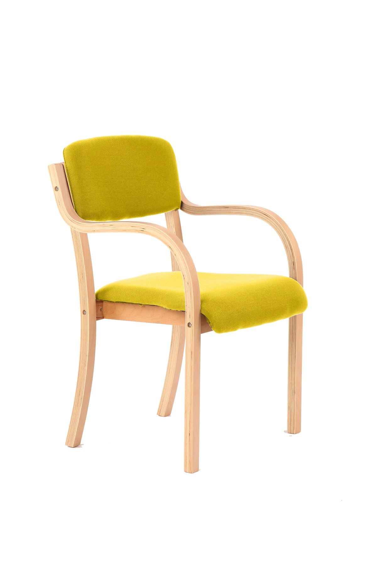 Madrid Wooden Frame Visitor Chair KCUP0389 1