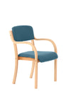 Madrid Wooden Frame Visitor Chair KCUP0391 2