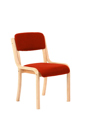 Madrid Wooden Frame Visitor Chair KCUP0396 2