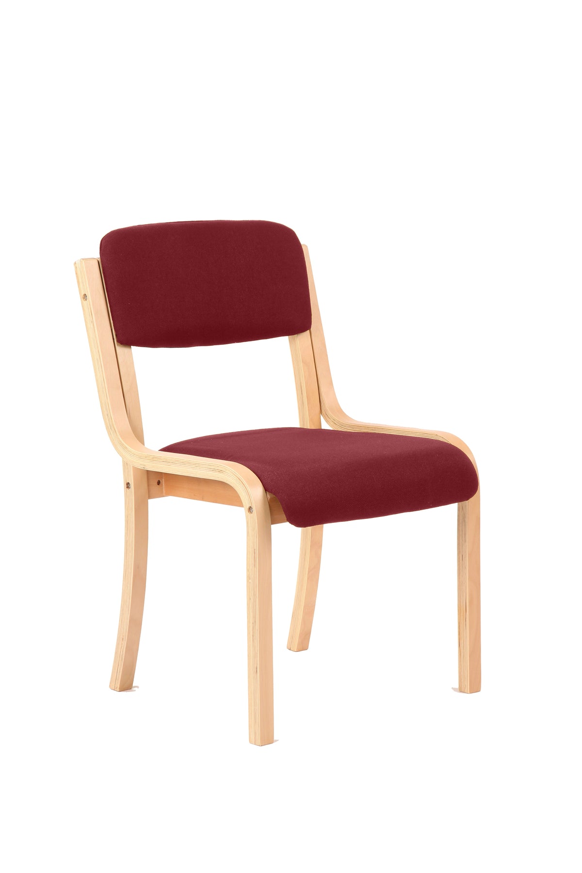 Madrid Wooden Frame Visitor Chair KCUP0398 2