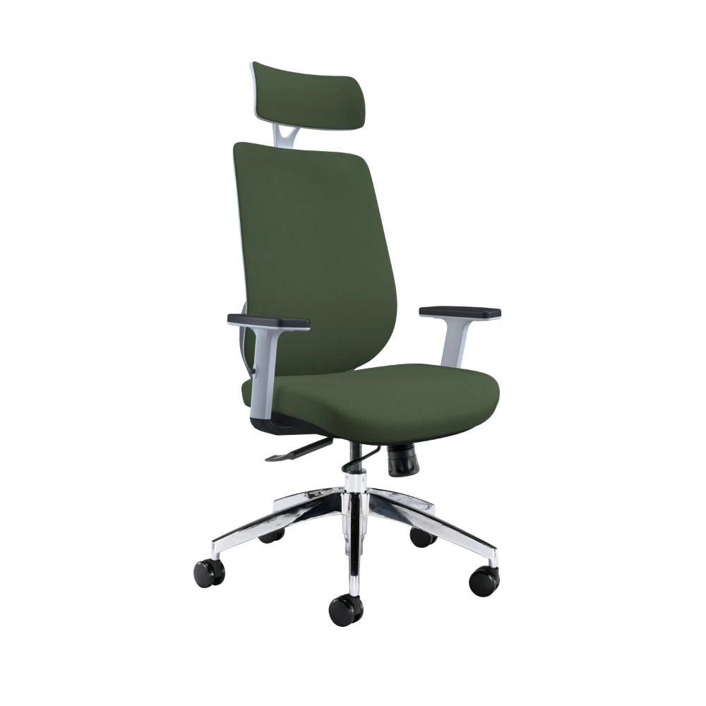 Maldini High Back Office Chair CH0782GNWH 2