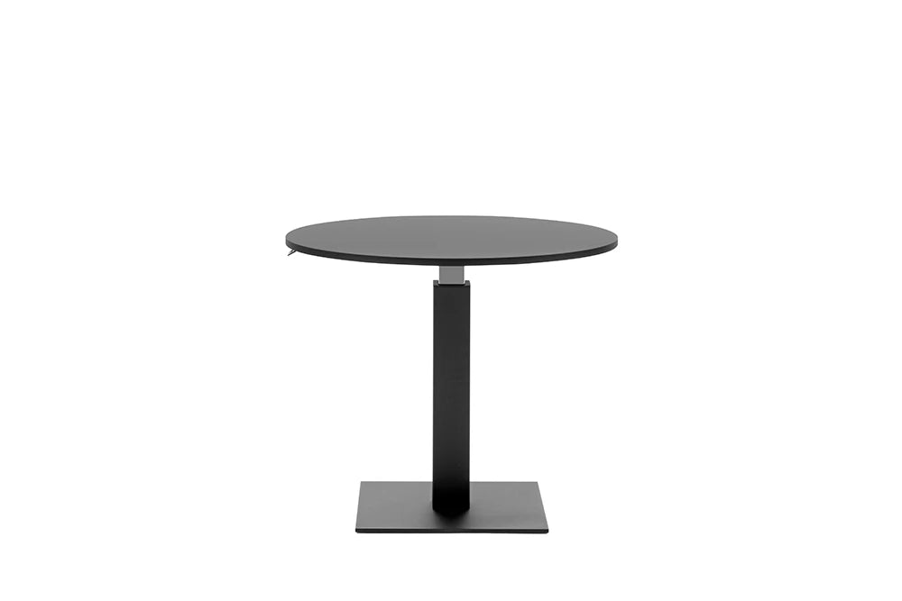 Mara Follow Height Adjustable Round Breakout Table 3