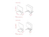 Mara Follow Me Height Adjustable Office Table Dimensions