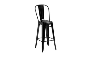 Marcel Bar Stool Gloss Black