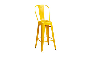 Marcel Bar Stool Yellow