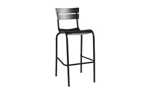 Marlow Bar Stool Jet Black