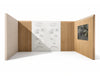 Meeting Room with Wooden Slats and Integrated Glassboard