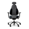 Mereo 220 Ergonomic Chair in Grey with Silver Base