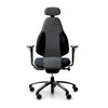 Mereo 220 Duo Dual Fabric in Grey with Headrest RH