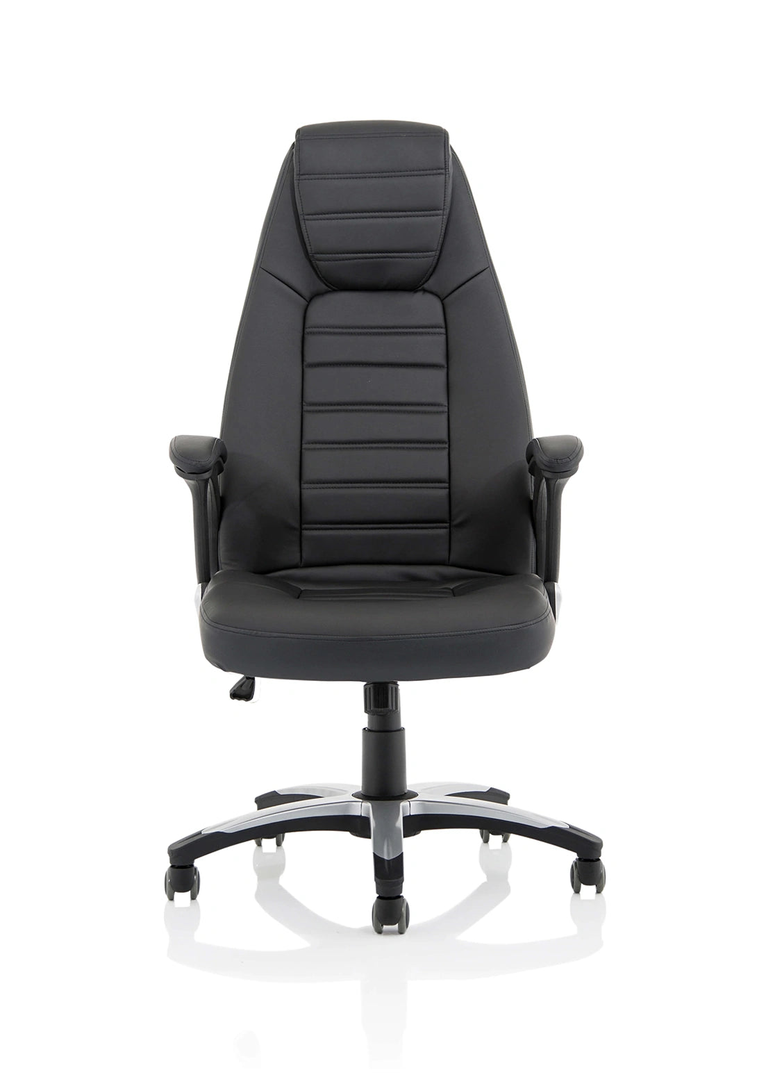 Metropolis High Back Black Leather Look Chair EX000230 3