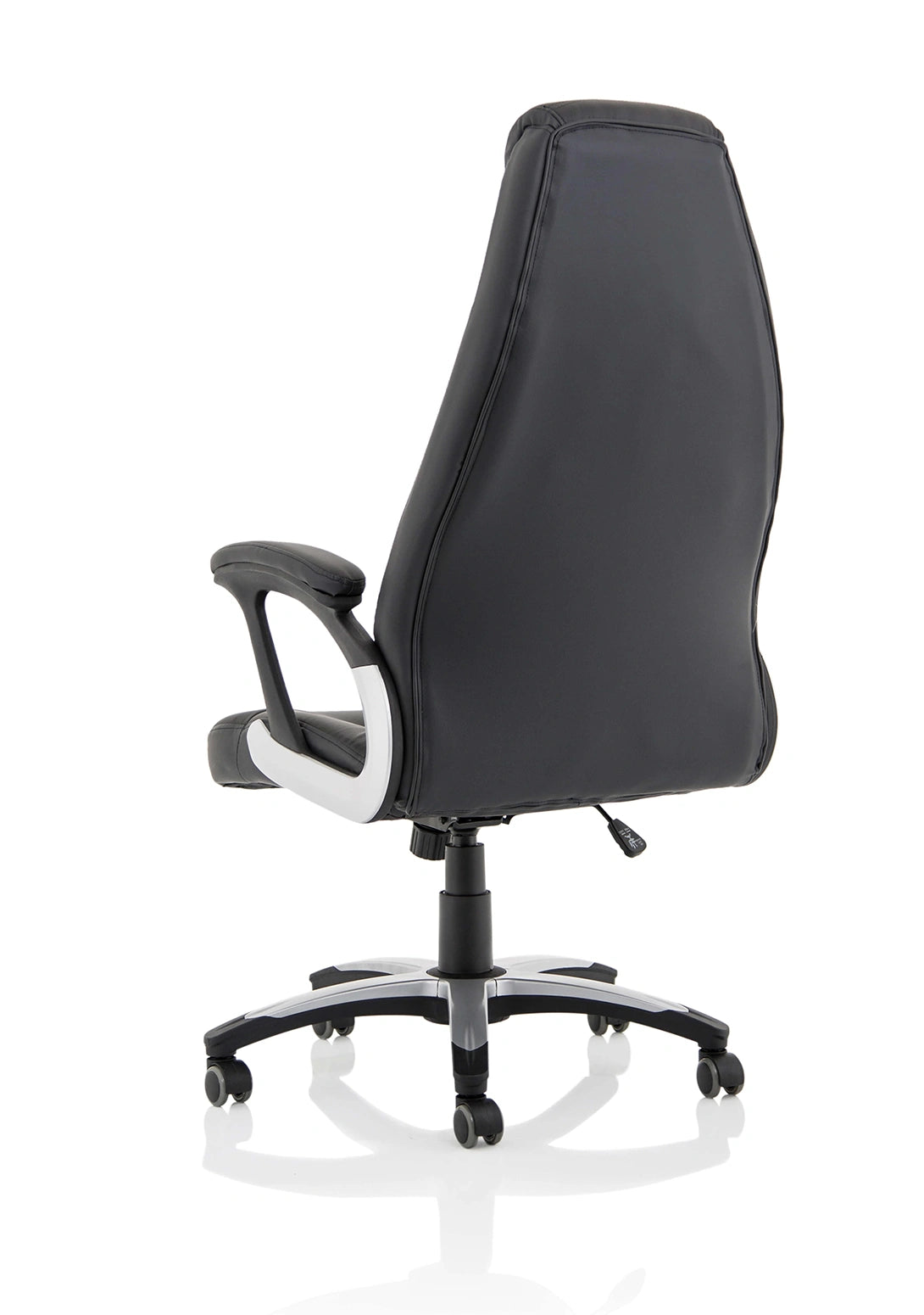 Metropolis High Back Black Leather Look Chair EX000230 6