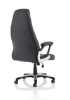 Metropolis High Back Black Leather Look Chair EX000230 8