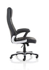 Metropolis High Back Black Leather Look Chair EX000230 9