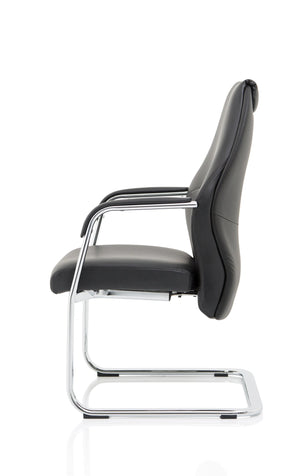 Mien High Back Leather Cantilever Visitor Office Chair BR000211 5