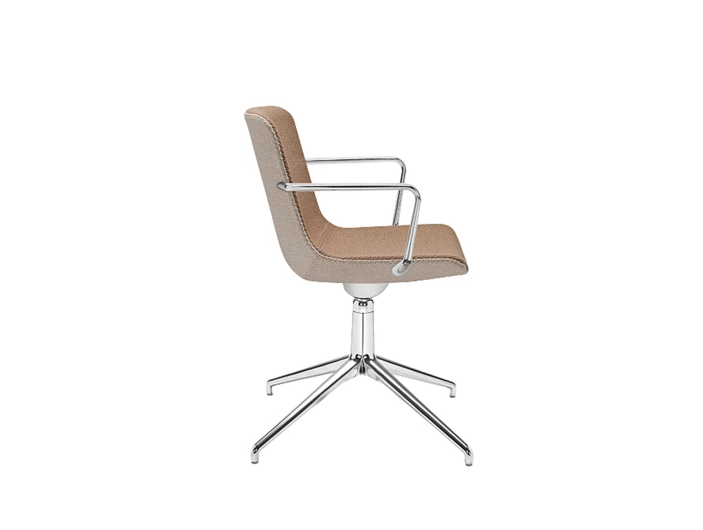 Milos Meeting 4 Star Base With Armrests Office Chair