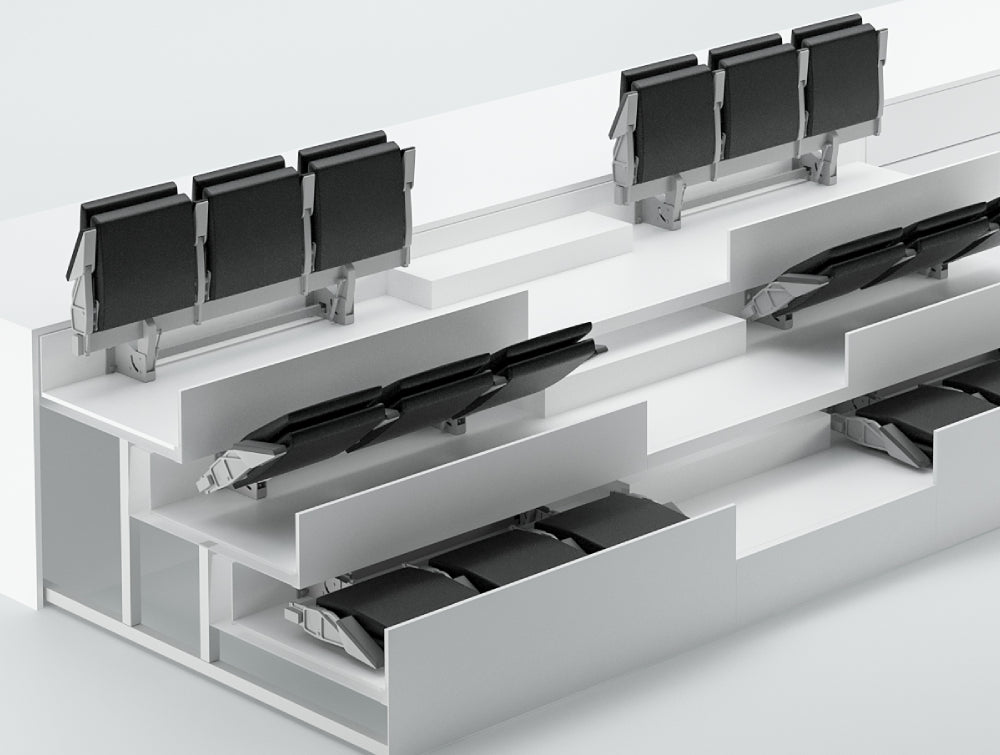 Mobile Tribune Seating System
