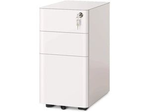 Moda Metal 3 Drawer Slimline Pedestal 3