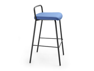 Momo High Stool with Footrest 8