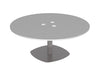 Mono Giant Round Meeting Room Table with Power 2