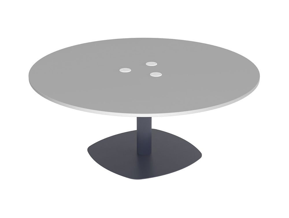 Mono Giant Round Meeting Room Table with Power