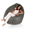 Moodlii Sako Upholstered Fabric Bean Bag 7