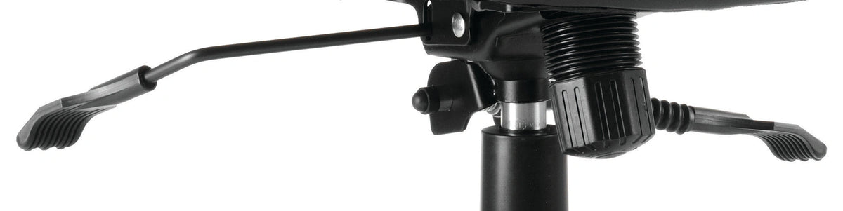 Moore Deluxe Executive Chair Black Leather With Arms EX000045 5