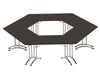 Morph Meeting Configuration 03 Hexagon Shaped In Wenge Chrome M 03 Wg Chr