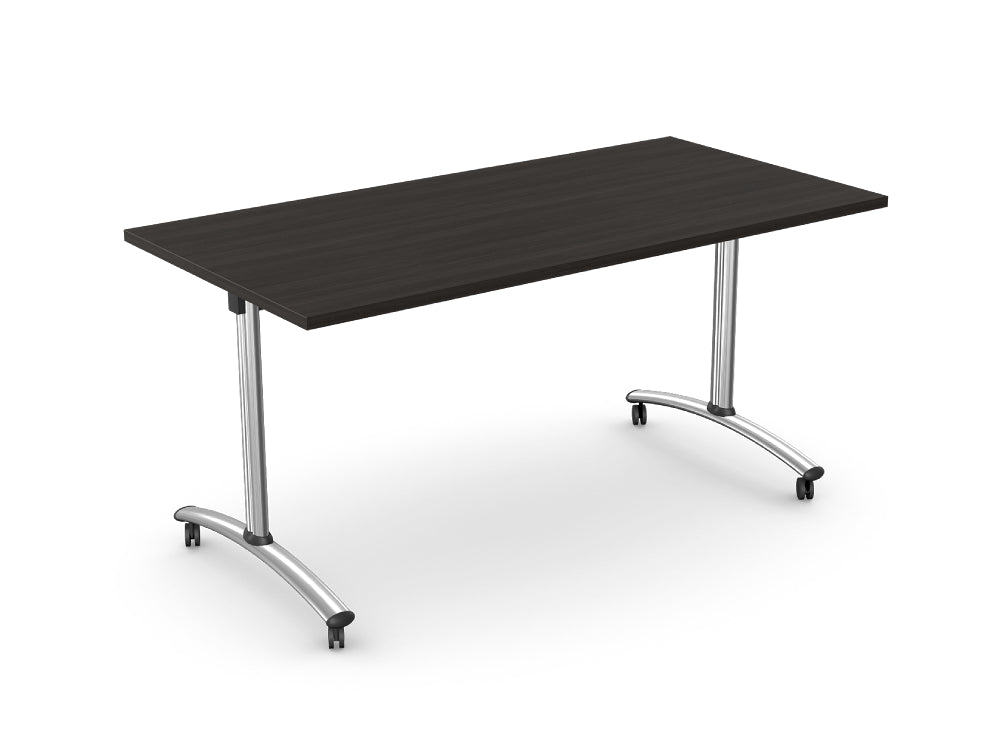 Morph Tilt Rectangular Meeting Room Table With Castors