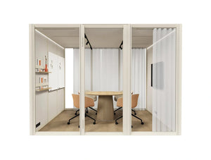 Mutedesign Omniroom Meet 3 Person Closed Meeting Pod 3X3 P4 V2 C