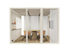 Mutedesign Omniroom Meet 3 Person Closed Meeting Pod 3X3 P4 V2 C