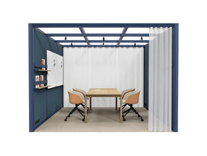 Mutedesign Omniroom Meet 4 Person Open Meeting Pod 3X3 P4 V4 O