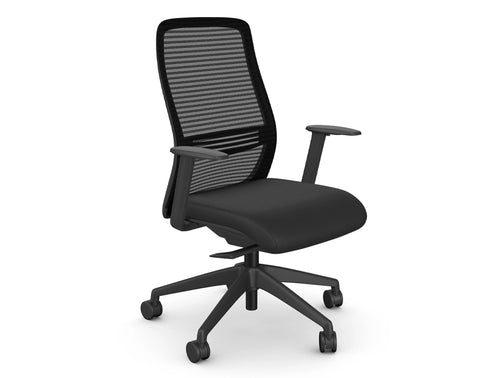 NV Vinyl Height Adjustable Armchair