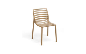 Nardi Doga Bistro Monobloc Chair - Cappuccino