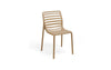 Nardi Doga Bistro Monobloc Chair - Cappuccino