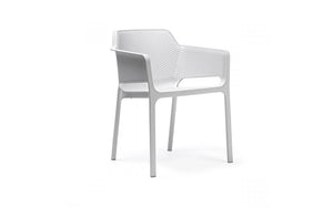 Nardi Net Stackable Monobloc Armchair - White