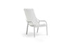 Nardi Net Stackable Monobloc Lounge Armchair - White