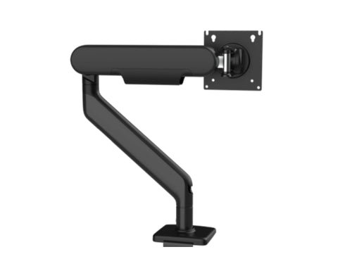 Natura Single Spring Flat Screen Monitor Arm Black