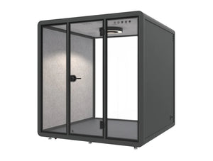 Nero 6 Person Meeting Pod in Black Featured Image