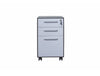 Nero Executive 3 Drawer Pedestral With Key